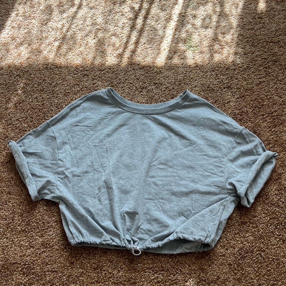 Casual Gray Women's Top